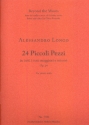 24 piccoli pezzi in tutti i toni maggiori e minori op.24 per pianoforte