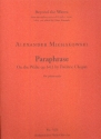 Paraphrase on the Waltz op.64,1 by Frdric Chopin for piano