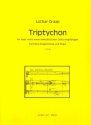 Triptychon fr Gesang (hoch) und Orgel Partitur