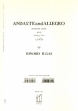 Andante und Allegro fr Oboe, Violine, Viola und Violoncello Partitur und Stimmen