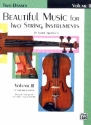 Beautiful Music vol.2 for 2 string instruments bass score