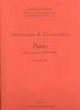 Pjess from the Years 1899-1901 for piano
