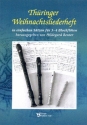 Thringer Weihnachtsliederheft fr 3-4 Blockflten (SATB) Spielpartitur