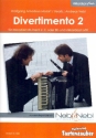 Divertimento Band 2 fr Melodieinstrument in C (B) und Akkordeon Partitur und Stimme