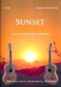 Sunset - leichte Stcke fr 2 Gitarren Spielpartitur