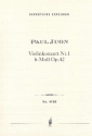Konzert h-Moll Nr.1 op.42 fr Violine und Orchester Studienpartitur