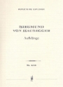 Aufklnge fr Orchester Studienpartitur