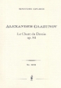 Le chant du destin op.84 fr Orchester Studienpartitur