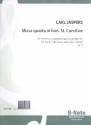 Missa quarta in honorem St. Caeciliae op.9 fr 2 Frauenstimme und Orgel Partitur