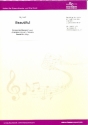 Beautiful: fr Big Band Partitur und Stimmen