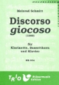 Discorso giocoso fr Klarinette, Bassetthorn und Klavier Stimmen