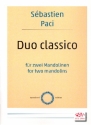 Duo classico fr 2 Mandolinen 2 Spielpartituren