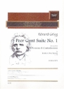 Peer Gynt Suite no.1 fr 4 Fagotte und Kontrafagott Partitur und Stimmen