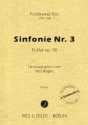 Sinfonie Es-Dur Nr.3 op.90 fr Orchester Partitur