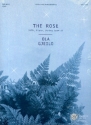 The Rose for mixed chorus, string quartet and piano score and parts