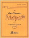 Frietjes for 4 recorders (SATB) score and parts