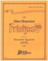 Frietjes for 4 recorders (SATB) score and parts