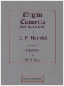 Organ Concerto in B flat (Set 1. No.6) for organ