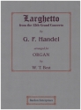 Larghetto from the 12th Grand Concerto for organ