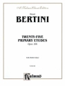 25 Primary Etudes op.166 for piano