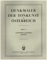 Denkmler der Tonkunst in sterreich Band 91 Antonio Caldara: Dafne Partitur