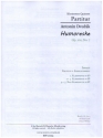 Humoreske op.101 Nr.7 fr Klarinettenquintett (1.KLinES,2+3Kl.in B, 4+5 Basskla.in B) Partitur und Stimmen