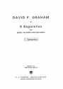 9 Bagatelles for guitar, accordion and percussion playing score