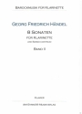 8 Sonaten Band 2 fr Klarinette und Bc