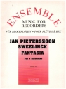 Fantasia for 4 recorders (SATB) score and parts