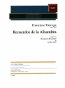 Recuerdos de la Alhambra for bassoon and guitar 2 scores