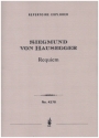 Requiem fr 8stg. gem Chor und Orgel ad lib Partitur