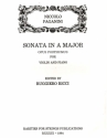 Sonata in a Major oppost. for violin and piano