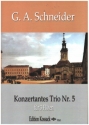 Konzertantes Trio Nr.5 fr 3 Flten Partitur und Stimmen