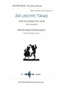 24 leichte Tnze (+CD) fr Klarinette und Klavier