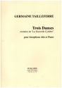 3 Danses pour saxophone alto et piano