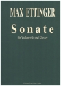 Sonate fr Violoncello und Klavier