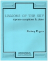 Lessons of the Sky for soprano saxophone and piano