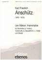 Les Adieux fr Klarinette (Violine), Violoncello (Bassetthorn, Viola) und Klavier Partitur und Stimmen