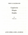 Capriccio op.8 - Elegie op.42 - Studie op.21 fr Violine