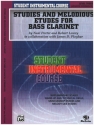 Studies and Melodious Etudes Level 3 for bass clarinet