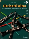 Clarinettissimo Band 2 (+Online Audio) fr 1-2 Klarinetten