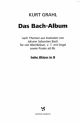 Das Bach-Album fr 4 Blechblser, z.T. mit Orgel sowie Pauke ad lib. Hohe Blser in B