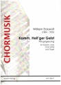 Komm, Heil'ger Geist op.9 (Pfingstgesang) fr Sopran, gem Chor und Orgel Partitiur