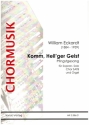 Komm, Heil'ger Geist op.9 (Pfingstgesang) fr Sopran, gem Chor und Orgel Partitiur