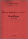 Grand septet E-flat major for oboe, horn, bassoon, 2 violins, violoncello and bass study score and parts