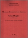 Grand septet E-flat major for oboe, horn, bassoon, 2 violins, violoncello and bass study score and parts