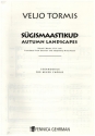 Sgismaastikud for mixed chorus  a cappella score (est/en)