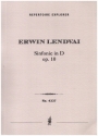 Sinfonie D-Dur op.10 fr Orchester Studienpartitur