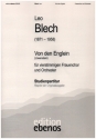 Von den Englein fr Frauenchor (SSAA) und Orchester Studienpartitur, Reprint
