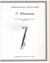 7 Pasos for 2 bass clarinet parts